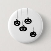Scary Pumpkin hanging 缶バッジ (正面)