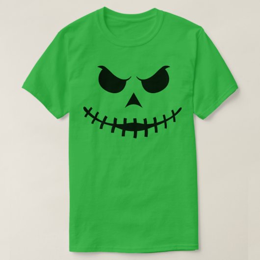 Scary Pumpkin, JackOLantern, Halloween Costume Tシャツ (デザイン正面)
