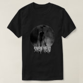 Scary Siren Head vintage meme Tシャツ (デザイン正面)