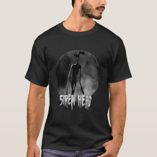 Scary Siren Head vintage meme Tシャツ