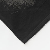 Scary Skeleton Hands Heart Sign Funny Halloween Co フリースブランケット (角)