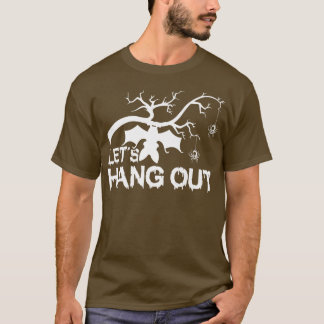 Scary Vampire Bat Lets Hang Out Halloween Tシャツ