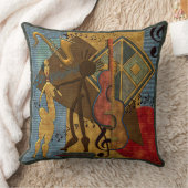 Scatのマスター(ジャズシリーズPt。 6 クッション (ブランケット)