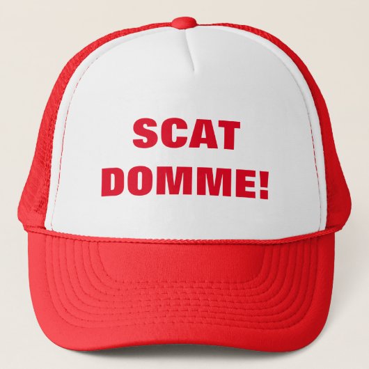 SCAT DOMME! キャップ (正面)