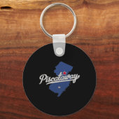 Scataway New Jersey Nj Map  キーホルダー (正面)