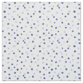 Scattered Blueberries Pattern ファブリック (見本)