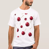 Scattered Cherries Tシャツ (正面)
