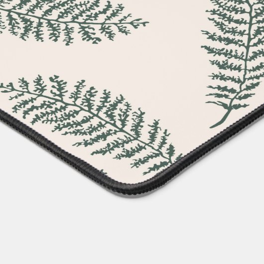 scattered fern pattern デスクマット (コーナー)