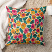 Scattered Floral Love クッション (ブランケット)