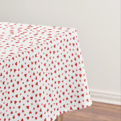 Scattered Red Hearts Tablecloth テーブルクロス (インサイチュ)