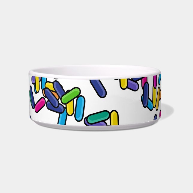 Scattered Sprinkles Pattern ボウル (正面)