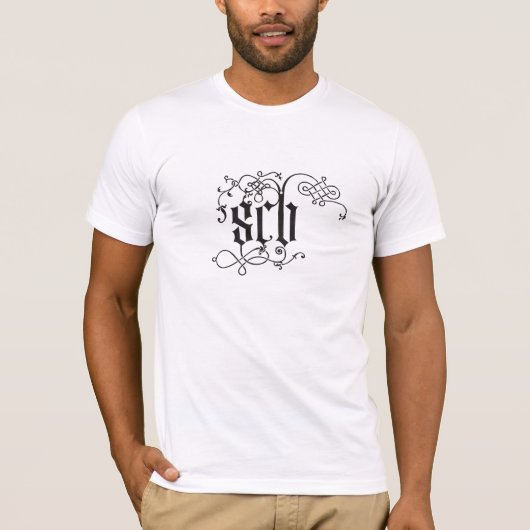 scb -女性Twofer薄い長袖(合う) Tシャツ (正面)