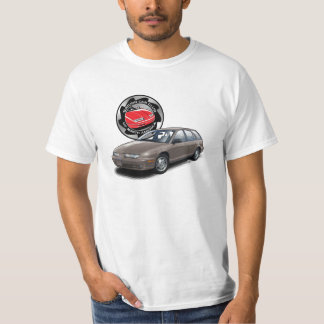 SCCNAブラウン土星GEN 2ワゴンTシャツ Tシャツ