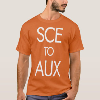 SCE TO AUX Tシャツ