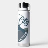 SCEC, 25 oz Water Bottle with Straw ウォーターボトル (背面)