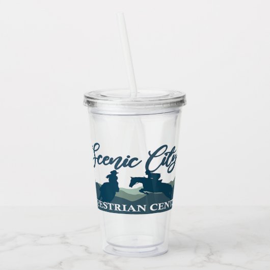 SCEC Acrylic Tumbler アクリルタンブラー (左)