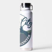 SCEC Water Bottle 1, large logo ウォーターボトル (背面)