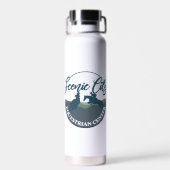 SCEC water bottle, small logo ウォーターボトル (背面)