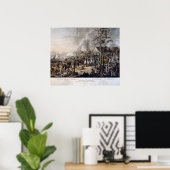 Scene after the Battle of Waterloo ポスター (ホームオフィス)