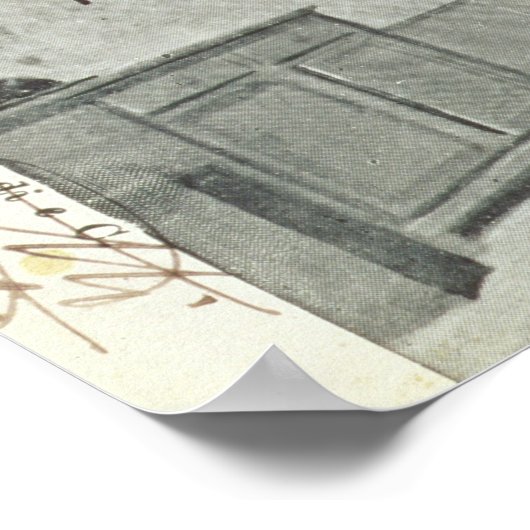 Scene from Act IV of the opera 'La Boheme' ポスター (角)