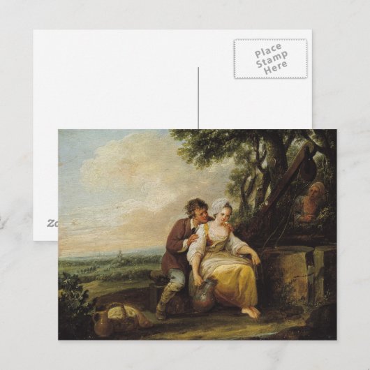 Scene Galante, 1774 ポストカード (正面/裏面)