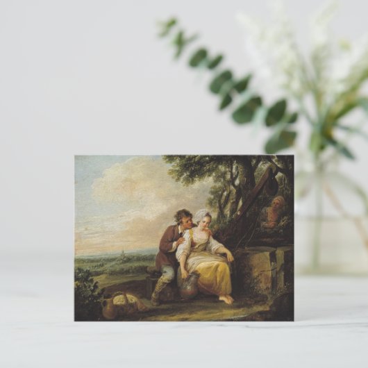 Scene Galante, 1774 ポストカード (スタンド正面)