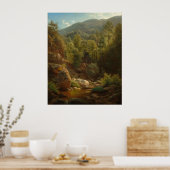 Scene in the Catskills, Paul Weberファインアートポスター ポスター (キッチン)