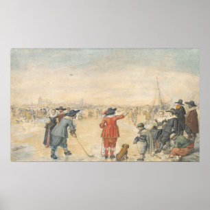 Scene on Ice - Hendrick Avercampファインアートポスター ポスター