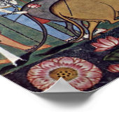 Scene Râgmâlâ Series: Krishna With His Flute By In ポスター (角)