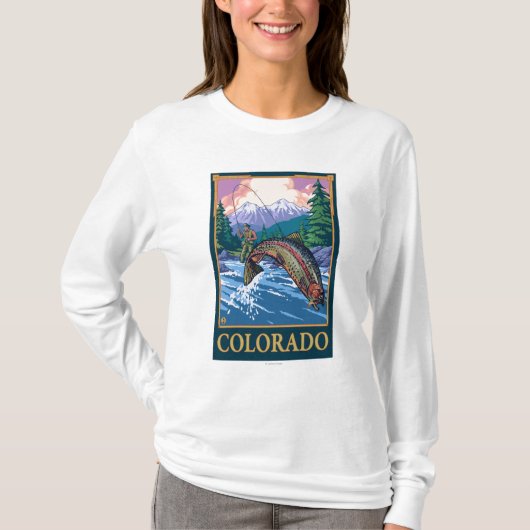 SceneColoradoを採取しているはえ Tシャツ (正面)