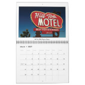 Scenes from Historic Route 66 カレンダー (3月 2027)