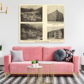 Scenes, Wallace, Idaho キャンバスプリント (インサイチュ (リビング))