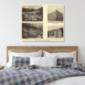 Scenes, Wallace, Idaho キャンバスプリント (インサイチュ (寝室))