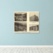 Scenes, Wallace, Idaho キャンバスプリント (インサイチュ (ウッドフロア))