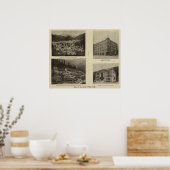 Scenes, Wallace, Idaho ポスター (キッチン)