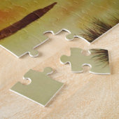 scenic autumn landscape with trees and shadows ジグソーパズル (側面)