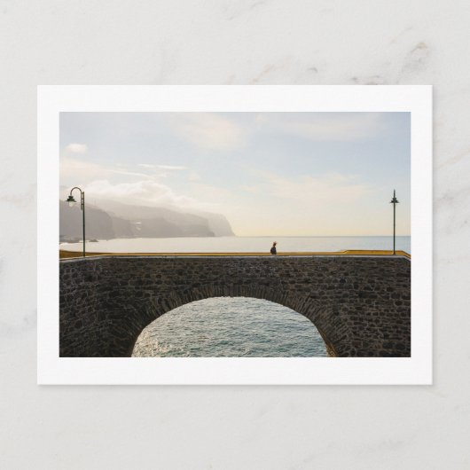 Scenic bridge in Ponta do Sol, Madeira ポストカード (正面)