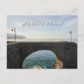 Scenic bridge in Ponta do Sol, Madeira island ポストカード (正面)