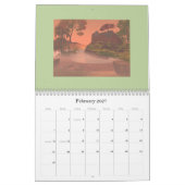 Scenic Calendar 2026 カレンダー (2月 2027)