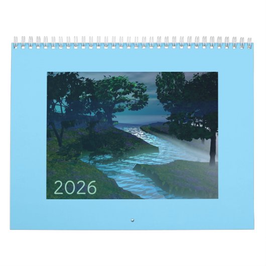 Scenic Calendar 2026 カレンダー (カバー)