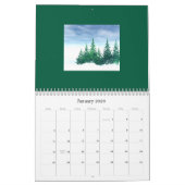 Scenic Calendar 2026 カレンダー (1月 2026)