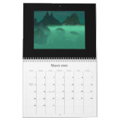 Scenic Calendar 2026 カレンダー (3月 2026)