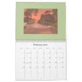 Scenic Calendar 2026 カレンダー (2月 2026)