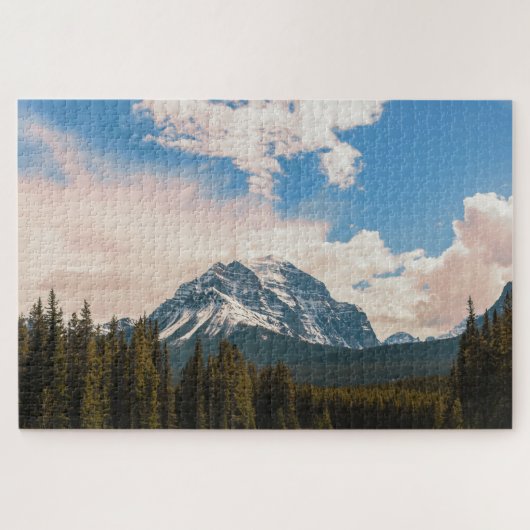 Scenic Canadian Rocky Mountains landscape, Alberta ジグソーパズル (横)