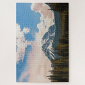 Scenic Canadian Rocky Mountains landscape, Alberta ジグソーパズル (縦)