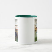 Scenic Galway City Ireland Fishing Boat マグカップ (中央)