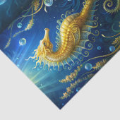 Scenic Jellyfish, Seahorses & Seaweed Decoupage 薄葉紙 (詳細)