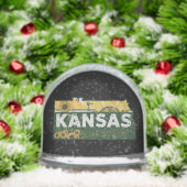 Scenic Kansas Retro Silhouette  (クリスマス)