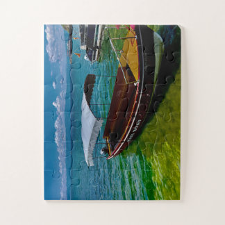 Scenic Lake Taxi Boat | Tropical Waters ジグソーパズル