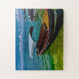 Scenic Lake Taxi Boat | Tropical Waters ジグソーパズル